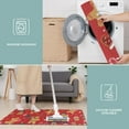 thumbnail image 6 of Red Christmas Gingerbread Man Pattern Kitchen Rugs Sets Of 3,Kitchen Runner Rugs Non Skid Washable,Decorative Kitchen Floor Mats for Kitchen,Sink,Laundry,17"x30"+ 17"x47" + 17"x59", 6 of 6