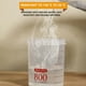 thumbnail image 5 of Recipientes de plástico transparente con tapa para almacenar alimentos, herméticos y fáciles de usar, para cereales, harina, arroz y productos secos a granel. 1 bote Aestivo | Como se, 5 of 7