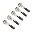 thumbnail image 3 of LED Holder Bezel Mount,20Pcs LED Holder Bezel Light Emitting Diode Flat Metal Holder Industrial Control Components Highly Versatile, 3 of 14