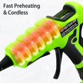thumbnail image 4 of Hot Melt Glue Gun For Makita/DEWALT/BlackDecker/Milwaukee 18V Li-ion Battery, 4 of 5