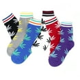 thumbnail image 2 of LIVEBEAR Korean Socks - Cannabis, Weed Pattern, 2 of 7