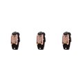 thumbnail image 3 of Guardurnaity Reloj de cuarzo para mujer Mano de obra fina Tiempo de viaje preciso Correa de cuero ajustable Reloj para mujer negro Type1 NO1, 3 of 6