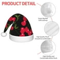 thumbnail image 6 of Cauagu Cherry Pattern Christmas Hat for Kids,Xmas Holiday Hat Santa Hat for Boys & Girls Festive Headwear Accessories for Christmas/New Year/Holiday, 6 of 6