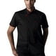 thumbnail image 1 of Cocina Chef Abrigos de manga corta de doble pecho Ropa de trabajo Cocina Chefs Use Cook Works Ropa para restaurante Hotel Uso Negro L seitruly HA011666-02, 1 of 7