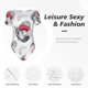 thumbnail image 4 of Balery Cute Poodle Dog Body de cuello redondo de manga corta para mujer Tops de manga corta Tops básicos-XX-Large, 4 of 7