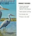 thumbnail image 3 of Cambridge, Maryland, Blue Herons Birch Wood Wall Sign (10x15 Rustic Home Decor, Ready to Hang Art), 3 of 5