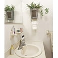 thumbnail image 5 of Galvanized Rustric Steel Wall Box with Towel Bar, 5 of 6