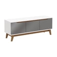 thumbnail image 2 of Mueble TV 55" Kappesberg 136cm con 3 Puertas Blanco/Gris, 2 of 10