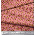 thumbnail image 3 of Soimoi Velvet Fabric Coke & Burger Food Print Sewing Fabric Yard 58 Inch Wide, 3 of 3