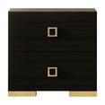 thumbnail image 4 of CraftPorch  Modern Luxurious 2-Drawers Nightstand White, 4 of 5
