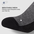 thumbnail image 3 of CAILDANL No Show Socks Men, Low Cut Ankle Short Casual Cotton Socks with Non Slip Grips 6-10/11-13, 3 of 7