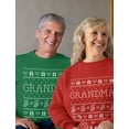 thumbnail image 4 of Grandma & Grandpa Matching Ugly Christmas Sweatshirts Set Grandparents Xmas Gift Women Sweatshirt Red Medium / Sweatshirt Green Medium, 4 of 6