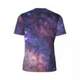 thumbnail image 6 of T Shirt For Men Galaxy Star Print Running T-Shirt Nebula Planets Stars Fashion Man Tee Shirt Beach S, 6 of 7