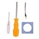 thumbnail image 1 of Kit de montaje de impresión 3D para ventilador, mini ventilador de refrigeración, kit de montaje de marco impreso en 3D, piezas de repuesto para NGC Gamecube, color morado, 1 of 5