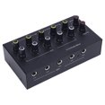 thumbnail image 1 of Microphone Extensible Entrée d'Instrument Mixeur 5 Canaux avec Réverbération Retardatrice Haut-Parleurs Extérieurs Console de Son Rechargeable, 1 of 7