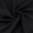 thumbnail image 6 of Namayuj Ribbed Knit Solid Polo Shirts for Men Short Sleeve Tops Slim Fit Casual Breathable Fabric Business Office Wear Black M, 6 of 8