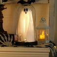 thumbnail image 5 of Halloween Light-Up Ghost in Glass Dome – Cute Spooky LED Ghost Decoration for Indoor Halloween Décor, Fireplace Mantel, Tabletop, Shelf, and Party Display, Haunted House & Fall Holiday Home Accents, 5 of 9
