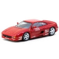 thumbnail image 4 of Ferrari F355 Challenge #355 "Presentation" Red "Hobby64" Series 1/64 Diecast Model Car by Tarmac Works, 4 of 6