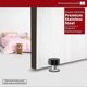 thumbnail image 5 of 2-Pack Door Stops with Extra Stickers, Self-Adhesive Door Stopper with Black Rubber & Stainless Steel Body, 5 of 5
