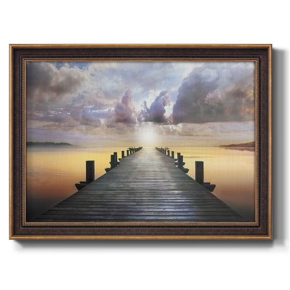 Blue Way Premium Framed Canvas- Ready to Hang