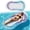 Sky Blue, variant on Inflatable Pool Floats Lounger for Adults, Mesh Water Hammock Floating Mat with Headrest, Pool Raft for Swimming Pool Beach Lake Summer Party Relaxation(Slim Blue,145X65CM)