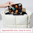 thumbnail image 6 of Dog Paw Print Decorative Velvet Jewelry Box with Removable Compartment - Portable Necklace Organizer - Great Gift!, 6 of 7