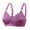Purple, variant on DPTALR Womens Dailywear Bars No Steel Ring Lactation Vest Bra Back Adjustment Yoga Running Bra