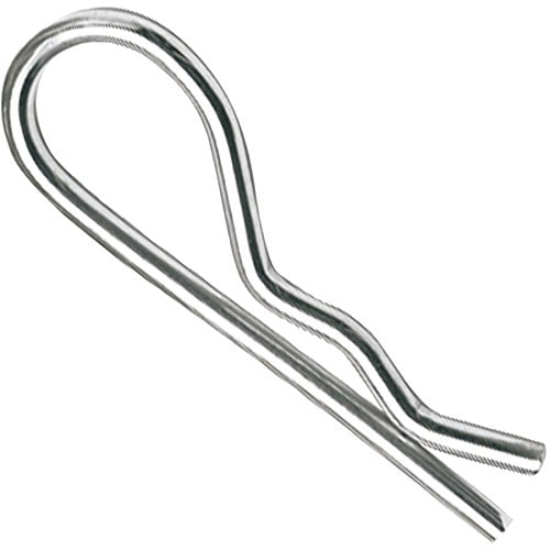 Heavy Duty 150pc Galvanized Mechanical Hair Pin Clip Assortment Set 6 Different Sizes