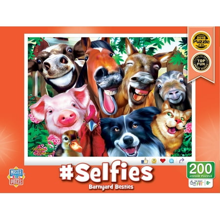 UPC: 0705988119149 | MasterPieces 200 Piece Jigsaw Puzzle for Kids – Barnyard Besties – 14 x19