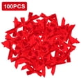 thumbnail image 3 of Red Mini Ribbon Bow, 100Pcs Mini Bows for Xmas Tree Decoration Gift Wrapping DIY Crafts Birthday Present Cards Party Supply Girls Hair Ornament, 3 of 7