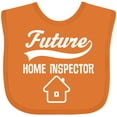 thumbnail image 3 of Inktastic Home Inspector Future Job Boys or Girls Baby Bib, 3 of 4