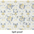 thumbnail image 6 of French Country Tablecloth, Floral Rectangle Tablecloth, Rectangle Tablecloth Waterproof Fabric Wrinkle Free Durable Paisley Tablecloth for Rectangle Tables 60 X 84, 60 X 102, 60 X 120 Inch, 6 of 6