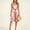Pink, variant on Tranfacy Women Summer Sleepshirt Solid V Neck Sleeveless Satin Dress Breathable Casual Home Attire