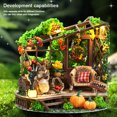 thumbnail image 3 of Dream Dollhouse Crafts Kit Hugtrwg Ensamblaje 3D Regalos Creativos Pascua, 3 of 9