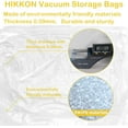 thumbnail image 4 of PinesC Vacuum Storage Bags Jumbo 4 Packs Extra Large(130x100 cm) - Strong Space Saver Compression Bags XXL Vacuum Pack Bags for Duvet,Clothes,Quilts,Comforters,Bedding,Pillows - Save, 4 of 5