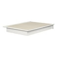 thumbnail image 2 of South Shore Step One Full Platform Bed, in Pure White, 2 of 9