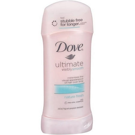 Dove Ultimate Visibly Smooth Nature Fresh Anti-Perspirant Deodorant, 2.6 oz