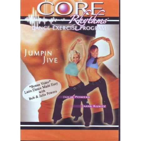 CORE RHYTHMS Dance Exercise Program JUMPIN JIVE /Bonus Video Latin Dance Made Easy