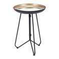 thumbnail image 1 of Mesa Lateral Kessa Muebles Foley Oro Negro, 1 of 5