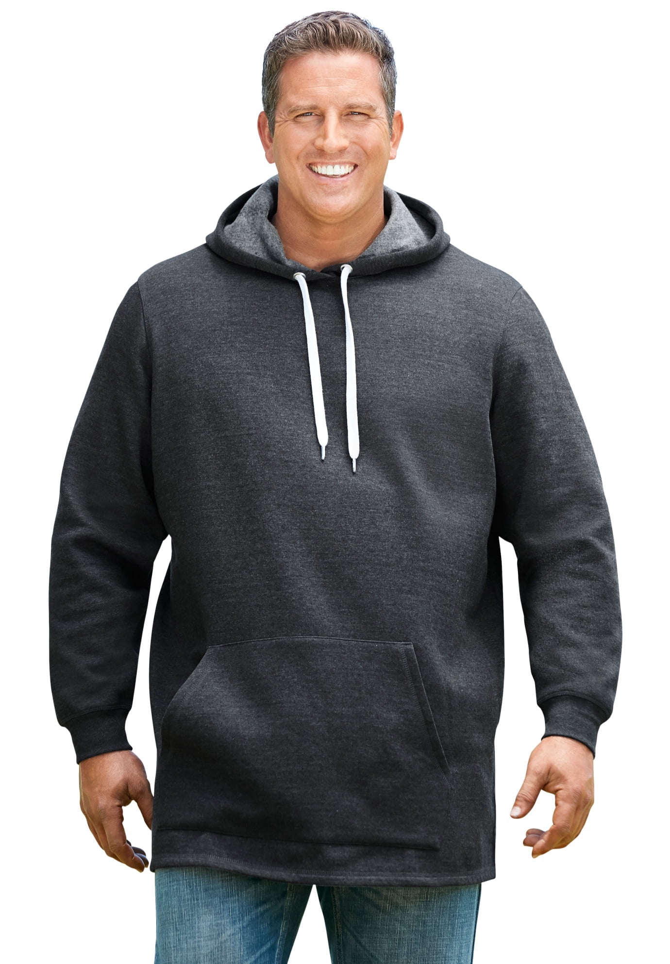Kingsize Men's Big \u0026 Tall Fleece Longer 