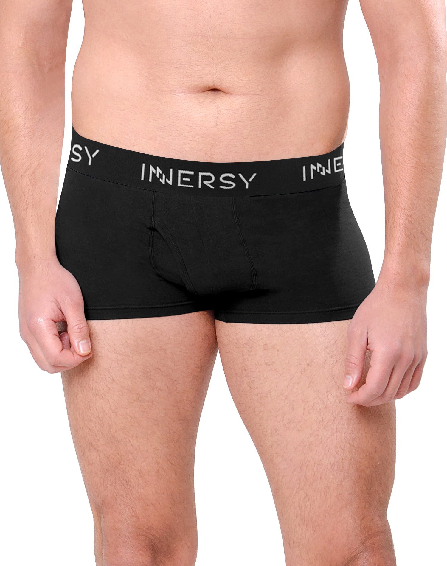 INNERSY Mens Underwear Trunks Multipack Fly Opening Boxer Shorts Cotton  Underpants 4 Pack (XS - ShopStyle