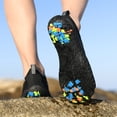 thumbnail image 6 of Unisex Water Shoes Quick Dry Barefoot Sports Comfort Diving Aqua Surf Walking Beach Shoes Black 35, 6 of 7