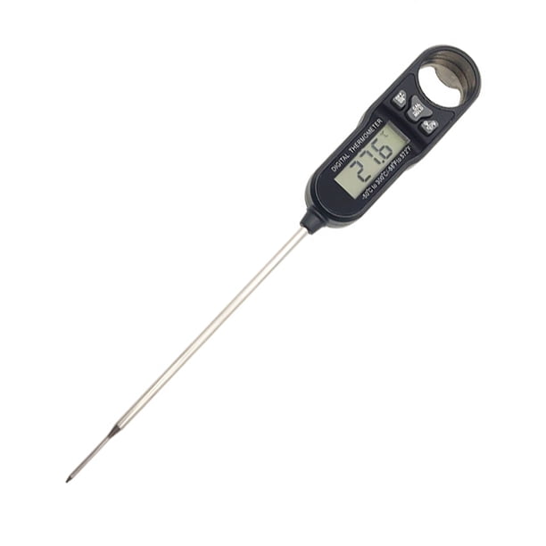 Termómetro digital para carne de lectura instantánea con sonda de temperatura de alta precisión, termómetro de cocina eléctrico para cocina, parrilla de alimentos, barbacoa, ahumador, freidora de