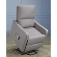 thumbnail image 4 of Reclinable chaise Ariel, Gris Claire, 4 of 6
