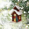 thumbnail image 4 of Hwkond Christmas Ornaments Christmas Small House Christmas Decoration Ornaments Christmas Micro PVC Small House Christmas Decoration, 4 of 5