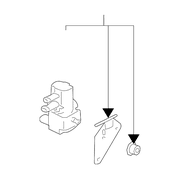 Genuine OE Mitsubishi Control Solenoid - MR561610