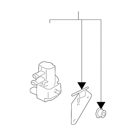 Genuine OE Mitsubishi Control Solenoid - MR561610