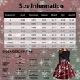 thumbnail image 3 of Christmas Dresses for Women Women's Fashion Round Neck Slim-Fit Christmas Print Long-Sleeved Dress for Christmas Party,Army Green,L, 3 of 6