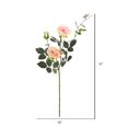 thumbnail image 3 of Vickerman Vickerman 31'' Artificial Yellow and Pink Rose Spray (3 per pack), 3 of 3