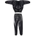 thumbnail image 3 of Unisex Sweat Sauna Suit Lose Weight Slimming Anti Rip Workout Training Clothes, 3 of 4